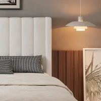 Upholstered Double Bed with Soft Padded Headboard, Practical Storage Bed with Smooth Castors, 200L x 142W x 118.5H cm, Beige(m-8)