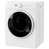 HOMCOM Mini-Tragbarer Trockner 4.8kg 1020W PTC-Heizung, Timer, Weiß(m-7)