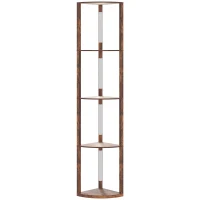 HOMCOM 4-Tier Corner Floor Lamp(m-1)
