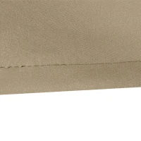 Outsunny Teto de Substituição para Telhado 382x240 cm Lona para Telhado com Dobras Proteção UV Impermeável para Pátio Bege(m-7)