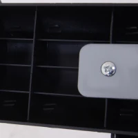 HOMCOM Bicicletă de Exerciții Compactă cu Rezistență Reglabilă și Ecran LCD pentru Antrenament la Domiciliu(m-8)