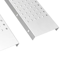 HOMCOM Lot de 2 Rampes de Chargement Pliantes avec Poignées et Surface Antidérapante, Charge Max. 400 kg, 180 x 25,5 cm, Argent(m-10)