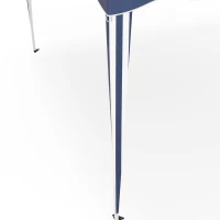 Outsunny 3 x 3cm Adjustable Height Pop-Up Gazebo, with Bag - Blue(m-20)
