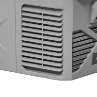 Outsunny Glacière électrique portable 12L, réfrigérateur de voiture portable congélateur et réfrigérateur 12/24V gris(m-11)