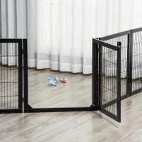 PawHut barrière voor honden 432 cm x 36 cm x 70 cm(m-12)