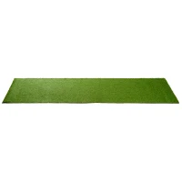 Outsunny Set de 3 Rollos Césped Artificial para Jardín 3x1m 20mm Estera de Hierba Sintética para Terraza Alfombra de Césped Tacto Cómodo Reciclable Interior(m-9)