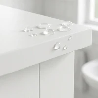HOMCOM 170 cm Tall Bathroom Storage Cabinet, Freestanding Narrow Bathroom Cabinet with Adjustable Shelves for Laundry Room(m-13)