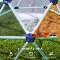AIYAPLAY Cupolă de cățărat Ø182,5cm rezistentă la UV, impermeabil, dom de cățărat pentru copii până la 90 kg, pentru 3-8 ani, plastic Albastru(m-7)