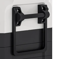 Outsunny Compressor-koelbox 50L -20℃-20℃ elektrische koelbox met dual-zone temperatuurregeling, APP, LED, batterijbeveiliging en opvouwbare handgreep(m-12)
