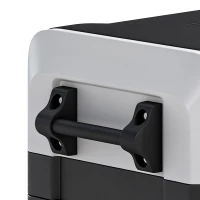 Outsunny Compressor-koelbox 50L -20℃-20℃ elektrische koelbox met dual-zone temperatuurregeling, APP, LED, batterijbeveiliging en opvouwbare handgreep(m-10)