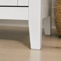 HOMCOM 170 cm Tall Bathroom Storage Cabinet, Freestanding Narrow Bathroom Cabinet with Adjustable Shelves for Laundry Room(m-10)