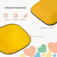 AIYAPLAY 11 piese pietre de echilibru pentru copii parcurs de motricitate empilabile și antidrapante multicolor(m-5)