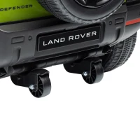 AIYAPLAY Land Rover Licensed 12V Kids Ride on Car with Remote, Suspension, Slow Start, 3 Speeds, Lights, Music, Horn, Green(m-11)