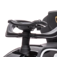 AIYAPLAY Mașină de împins pentru copii porteur pentru copii 1-3 ani multi-echipată cu mâner de împingere, klaxon și volan, Alb(m-15)