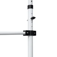 Outsunny Toldo Manual Retrátil 4x1,2 m Altura Ajustável 170-280 cm com Manivela Anti-UV e Impermeável Sem Perfuração Cinzento Escuro(m-11)