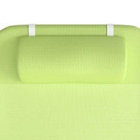 Outsunny Ligstoel liggen ligbank voor buiten stoel relax lounger lounger voor in het bad tweebenig 4 kleuren(m-12)