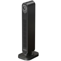 HOMCOM 2000W Ceramic Electric Heater with Fan, Timer, Oscillation - Black(m-1)