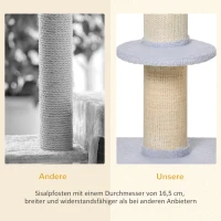 PawHut krabpaal 45 x 45 x 91 cm(m-6)