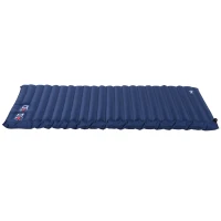 Luchtmatras opblaasbaar luchtbed campingmatras slaapmat pongee blauw(m-10)
