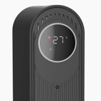 HOMCOM 2000W Ceramic Electric Heater with Fan, Timer, Oscillation - Black(m-11)