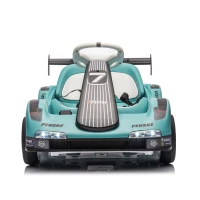 Kinder-Elektroauto, einstellbare Vor-/Rückfahrt und zwei Geschwindigkeitsstufen, 81x50.5x45 cm, Grün(m-6)