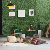 Outsunny Siepe Artificiale Arrotolabile e Impermeabile, in Seta e PE, 300x100 cm, Verde Scuro(m-7)