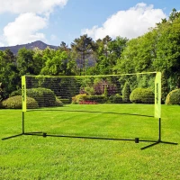 SPORTNOW 3m Badminton Net, Height Adjustable Outdoor Sports Net, with Carry Bag, for Tennis, Pickleball, Volleyball(m-10)