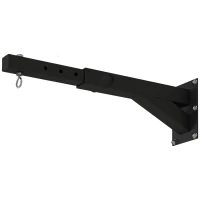 SPORTNOW Punch Bag Wall Bracket, 5-Length Adjustable Boxing Bag Bracket for Kickboxing, Muay Thai, Punching Training(m-1)
