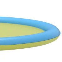 PawHut Dog Splash Pad for Pets Dog Bath Pool Water Game(m-12)