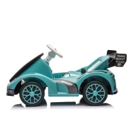 Kinder-Elektroauto, einstellbare Vor-/Rückfahrt und zwei Geschwindigkeitsstufen, 81x50.5x45 cm, Grün(m-4)