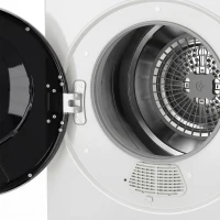 HOMCOM Mini Secadora Portátil 4,8 kg 1020W Calentamiento PTC Temporizador Blanca(m-6)