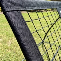 SPORTNOW Football Rebounder Net, Portable Kickback Football Rebounder Net with Carry Bag and Ground Stakes(m-13)