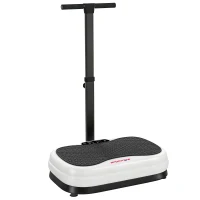 SPORTNOW Vibration Plate, with Adjustable/Removable Handle, Preset Modes, 50 Speeds(m-1)