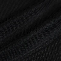 HOMCOM Silla de Oficina Ergonómica, Sillón de Malla, Reposabrazos Abatibles, Altura Ajustable, Función de Inclinación, Negra(m-7)