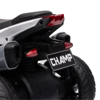 HOMCOM Kids Electric Motorcycle, 6V Ride on Motorcycle with 3 Wheels, LED Headlight, Music, Horn for Boys Girls 3-5 Y, Pink(m-13)
