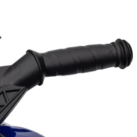HOMCOM Moto électrique enfants 3 roues 6 V, voiture électrique enfants 3 à 5 ans, effets lumineux et sonores, 86x42x52cm, bleu(m-13)