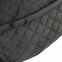 PawHut Dog Car Seat, Detachable Washable Dog Booster Seat with Thick Cushion, Seat Belt, Pockets for Small Under 10kg, Grey(m-13)
