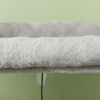 PawHut Copac pentru Pisici Multifuncțional, Înalt de 132 cm, cu Căsuță, Pat, Stâlpi de Zgâriat, Perie și Minge, Gri(m-9)