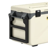 Outsunny 42.5L Compressor Car Fridge Freezer, Camping Refrigerator with App Control, 20℃-20℃(m-11)