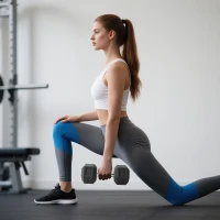 HOMCOM Set di 2 Manubri da 4 kg Esagonali con Presa Antiscivolo e Rivestimento in Gomma, Nero(m-7)