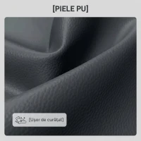 HOMCOM Canapea 2 Locuri din Piele Ecologică Fără Brațe, Matlasată cu Nasturi, 115x73x83 cm, Neagră(m-7)