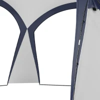 Campingtent tuintent feesttent partytent zonwering glasvezelstang(m-13)