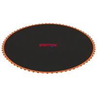 SPORTNOW Trampolin-Matte, Runde Sprungplane, Polypropylen, Orange(m-11)