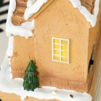 HOMCOM Gingerbread House Light & Music Christmas Decoration(m-11)