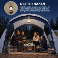 Campingtent tuintent feesttent partytent zonwering glasvezelstang(m-5)