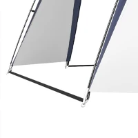 Campingtent tuintent feesttent partytent zonwering glasvezelstang(m-12)