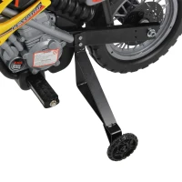Homcom Moto Cross Electric Copii – Galben cu Rotite Laterale(m-11)