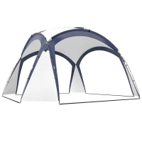 Campingtent tuintent feesttent partytent zonwering glasvezelstang(m-1)