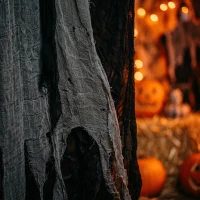 HOMCOM Halloween Standing Werewolf Animated Decoration with Light-Up Eyes, Sound and Touch Activated(m-12)