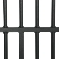 PawHut 135cm Extra Tall Dog Gate with Cat Door, Fits Openings 81-108 cm Pressure Mounted for Doorways, Hallways, No Drilling(m-10)
